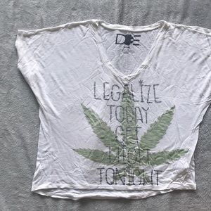 Legalize today get high tonight shirt